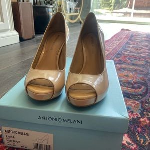 Size 7.5, Antonio Melani Erika Pumps in New Nude